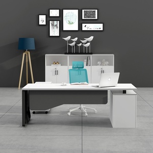 Modern Manager Desk European Style Modern Appearance and General Home Office Desk Furniture - Product Image 1