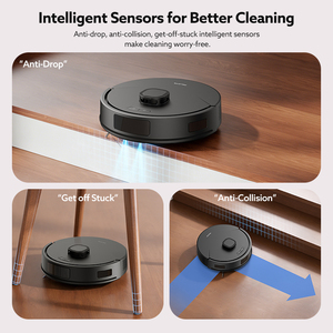 OEM GT20 Smart Robot Vacuum <b>Mop</b> LiDAR Navigation 3000Pa Suction Auto Dock App and Voice Control 3 in 1 Cleaning - Product Image 2