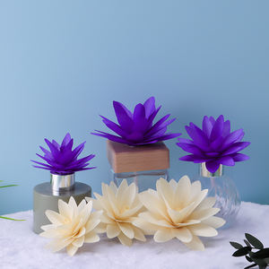 Difusor de flores de madera hecho <span class=keywords><strong>a</strong></span> mano, cañ<span class=keywords><strong>a</strong></span> de papel de madera vaporizada, anillo de flores - Product Image 5