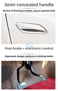 รถยนต์ไฟฟ้าขนาดเล็กพลังงานใหม่ 4 ล้อ กำลังสูง 3000W 7500W 60V 72V รุ่นแฮทช์แบ็ก ผลิตในจีน - Product Image 3
