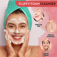 Glycérine Acide Citrique Rose Nettoyant Visage Bio Mousse Hydratant à l'Acide Hyaluronique avec Avantages Anti-Rides et Acné