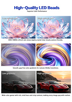 Écran LED vidéo haute luminosité 500x500mm 3840Hz P2.604 P2.976 P3.91 pour lancement de produits, conférences et salons professionnels