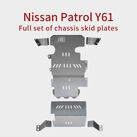 Protection du dessous de caisse, protection du moteur, protection du réservoir d'eau, plaque de protection pour Nissan Xterra X-terra Np300 Y61 Y62 Patrol