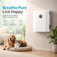 Ventilateur unique à pression statique de 35 dB pour l'apport d'air frais, blanc, ERV, unité de ventilation confortable pour salle d'étude