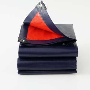 Bâche en PE imperméable robuste, pliable, protection UV, pour camping en plein air, auvent de camion, tente, 12 pièces/CTN - Product Image 4