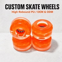 Roues de skateboard Puente54 36 en PVC et PU pour bagages, rollers, planches de surf et planches de danse