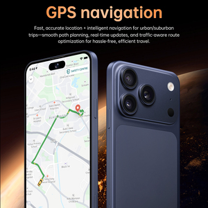 Nuevo <span class=keywords><strong>Lanzamiento</strong></span> 2025: Teléfono Inteligente I17 <span class=keywords><strong>Pro</strong></span> <span class=keywords><strong>Max</strong></span> 5G LTE, Original, Doble SIM, Snapdragon Serie 800, Pantalla 2K, Francés, Español - Product Image 5