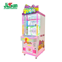 Machine de jeu commerciale à billes métalliques, à monnayeur, pour cadeaux surprise, avec lumières LED et garantie 1 an pour les centres de divertissement familial (FEC)