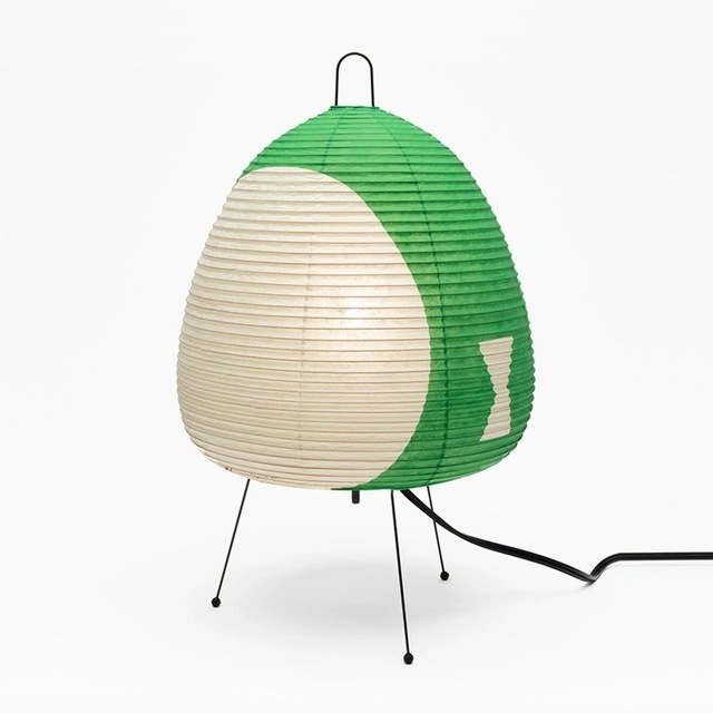 Akari Japanese Yumi Vintage Rice Paper Table Lamp Wabi Sabi Ins Cross-Border Advanced Atmosphere Bedside Lamp AC Flexible Simple