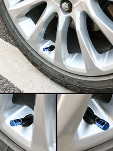 10 Stück Auto Rad Reifen ventil Vorbau Kappen Aluminium Reifen Felge Schaft abdeckungen Airdust Wasserdicht für BMW Auto Moto Autozubehör Werkzeug - Product Image 3