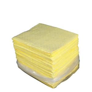 Tampons absorbants <span class=keywords><strong>Hazmat</strong></span> de couleur jaune 100% PP pour laboratoire - Product Image 6