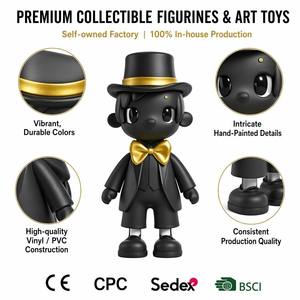 Figura Coleccionable de Vinilo PVC 3D Personalizada OEM, Estilo de Dibujos Animados, Juguete Artístico de Acción - Product Image 1