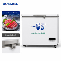 Congélateur coffre commercial ultra basse température -65°C pour le stockage du thon et des fruits de mer, réfrigérateur de laboratoire de qualité médicale