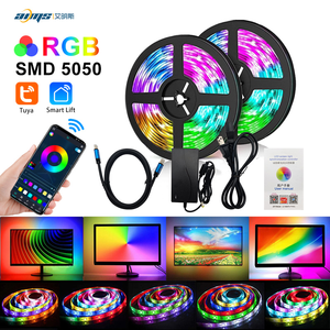 Tcwin RGBIC <strong>with</strong> Alexa Google LED <strong>TV</strong> <strong>Backlights</strong> Wi-fi Sync Box RGB <strong>Tvs</strong> PC 90 <strong>Tv</strong> 85 Copper <strong>with</strong> Sync Boxfor 50-120 Inch - Product Image 2
