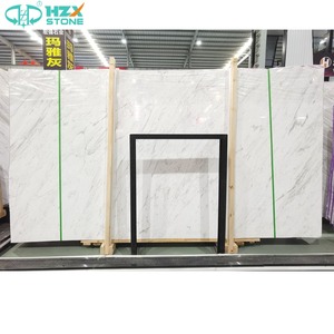 HZX Premium greco Volakas lastra di <span class=keywords><strong>marmo</strong></span> bianco <span class=keywords><strong>per</strong></span> bagno cucina rivestimento della parete <span class=keywords><strong>pavimenti</strong></span> <span class=keywords><strong>per</strong></span> scale <span class=keywords><strong>per</strong></span> interni - Product Image 1