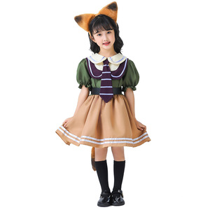 Disfraz Infantil de Nick Wilde de Zootopia, Vestido de Cosplay para Niñas, Traje de Personaje de Anime para Fiestas y Actuaciones - Product Image 4