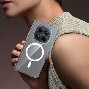 เคสโทรศัพท์ใส TPU ป้องกันรอยนิ้วมือ ป้องกันคราบสกปรก สัมผัสนุ่มดุจผ้าไหม แม่เหล็กดูดติด ป้องกันแรงกระแทก - Product Image 3
