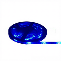 Bande lumineuse LED RGB avec télécommande WiFi via application, ruban flexible à changement de couleur pour décoration intérieure
