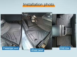 Tapis de sol de voiture 3D TPE imperméable et antidérapant, ensemble complet 3 pièces, compatible avec les modèles 2021-2022 pour Cross - Vente Flash - Product Image 4