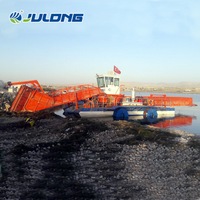 Moissonneuse-batteuse électrique automatique JULONG JLGC50 avec moteur et boîte de vitesses, capacité de 2,7 tonnes, vitesse de 3 km/h, certifiée ISO9001, à vendre