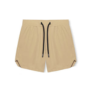 Pantalones Cortos para Hombre de Mezcla de Algodón y Viscosa para Toda Temporada, Secado Rápido, Transpirables, Cintura Elástica, Tela Oxford, Longitud Versátil, Corte Clásico - Product Image 1