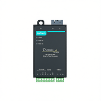 Convertidor de Serie a Fibra Óptica Moxa Transio TCF-142-M-SC-T, Módulo de Conversión de Señal Industrial RS-232/422/485, Montaje en Riel DIN