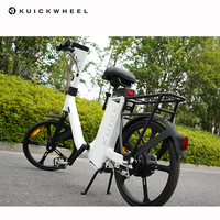 Nouveau modèle 2026 en promotion : Vélo électrique Kuickwheel SE200 sans balais pour la location, roue de 20 pouces, batterie lithium 36V 13Ah, moteur moyeu arrière 500W avec frein à tambour
