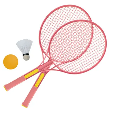 Nuovi giocattoli per bambini all'aperto gioco giocattolo sport maglia elastica Mini plastica Badminton bambini racchetta da Tennis