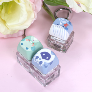 Tùy chỉnh nhiều hình Keycaps Keychain đồ chơi Led Keycap Thần Tài Keychain cơ khí bàn phím tùy chỉnh Anime Keycaps thiết kế - Product Image 5
