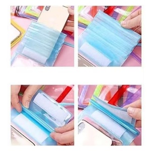Pochette de téléphone portable étanche en PVC transparent pas cher avec sangle - Product Image 3