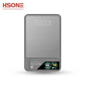 Power Bank Magnético LF17 para Escritório e Entretenimento, Alumínio Aeroespacial, Tela TFT, 9.3mm Fino, Suporte Oculto, 15W, Multi-Dispositivo - Product Image 2
