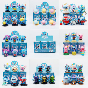 Adorables figurines de dessin animé Stitch en boîte mystère, lot de jouets 3D en gros, figurines d'action, boîte mystère, décoration de bureau, boîtes <span class=keywords><strong>surprise</strong></span> - Product Image 1