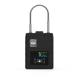 Electronic GPS Tracking Container Padlock Logistics Fleet Manage Lock with Feature-rich IoT platform