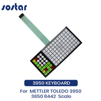 Teclado Nuevo para Báscula de Etiquetas Mettler Toledo 3950 3650 8442, Teclado de Repuesto para Báscula, Piezas de Alta Calidad, Desarrollo Propio