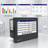 Registrador sin Papel de hasta 32 Canales, Registrador de Datos de Entrada Universal con Puerto Ethernet RS485 Modbus