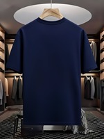 T-shirt pour homme avec inscription « USA » de style américain, polyvalent, à manches courtes, personnalisable. Vente directe d'usine.F10