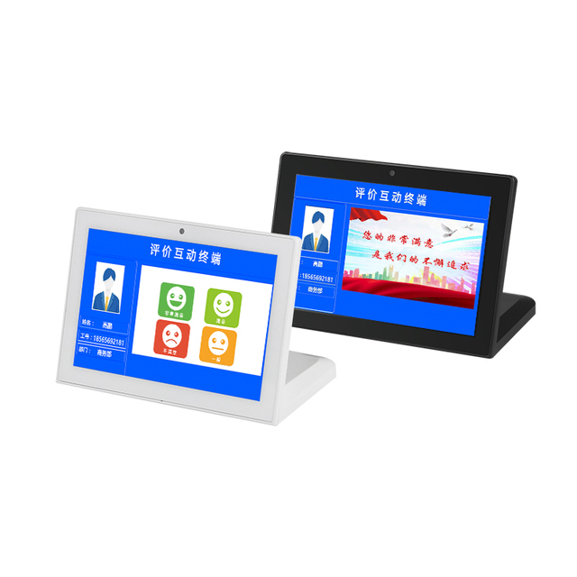8 Inch 1280*800  NFC Quad Core Touchscreen  Evaluator Restaurant Ordering POS Terminal L Shape Android Tablets