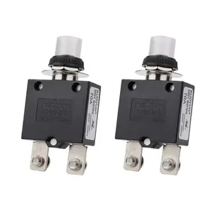KUOYUH 98H series Manual Reset Overload protector switch straight screw pin 40A TO 80A Electrical automatic Circuit Breaker