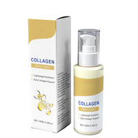 Ensemble de soins de la peau pour le visage, naturel et biologique, en marque privée OEM, tonique, lotion, crème, sérum, collagène