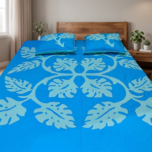 Customized Designs Hawaii Home Decor Size 100% Cotton <b>Bedding</b> Set Printed Soft Fabric Certified OEM Bulk Indian Made - Product Image 4