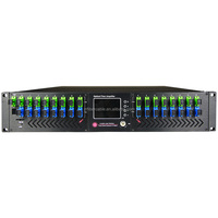 Gpon Epon Edfa 4 8 16 32 64 Puert Eydfa Wdm 16 ports Edfa 23 24 Dbm CATV 1550nm Pon Edfa amplificateur Laser Pon amplificateur