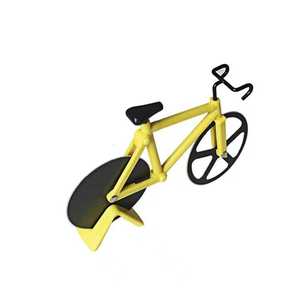 الفولاذ المقاوم للصدأ البلاستيك غطاء سلاسل للدراجات من الفولاذ المقاوم للصدأ الدراجة عجلة شفرة آلة قطع البيتزا - Product Image 5