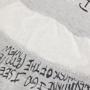 Crewneck New Mỹ phai màu cũ Terry phá hủy Retro <span class=keywords><strong>Wei</strong></span> Yi lỏng dệt kim in phong cách giản dị - Product Image 4