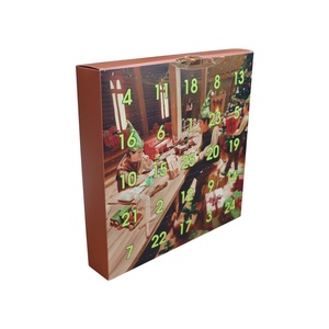 Custom CMYK Printing Hot Sale <strong>Advent</strong> <strong>Calendar</strong> Box with Insert - Product Image 2
