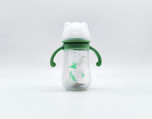 Bình sữa trẻ em chất liệu silicon PP cao cấp, không độc hại, dung tích 300ML, khuyến mãi nóng - Product Image 3