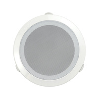 Offre Spéciale Tweeter en fer de 6 pouces son stéréo caisson de basses boîte 15 watts système de sonorisation connexions rapides haut-parleur de plafond en métal
