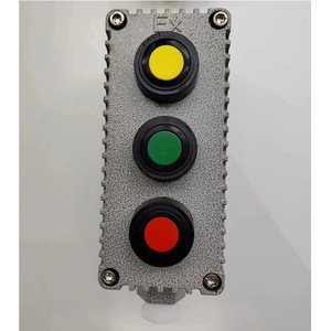 Panel de Control Industrial de Aleación de Aluminio La53 a Prueba de Explosiones con Tres Botones para Automatización - Product Image 1