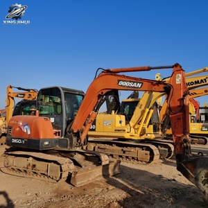 Excavadora Pequeña Usada Doosan DH60 de 6 Toneladas, Modelo 2023, Cucharón de 0.16m, Excavadora Hidráulica Original de Segunda Mano - Product Image 4