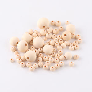 Cuentas Redondas de Madera Natural de 6-50 mm, de Varios Tamaños, para Pulseras, Accesorios de Joyería para la Creación de Joyas - Product Image 4