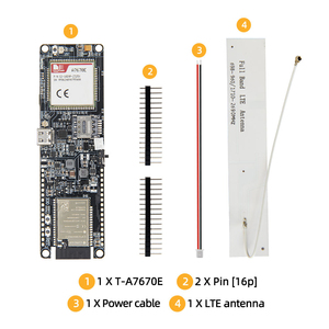 En stock, carte de développement originale LILYGO T-A7670E ESP32-WROVER-E 4G LTE Cat1 SIMCOM A7670E avec carte TF et antenne FPC - Product Image 5